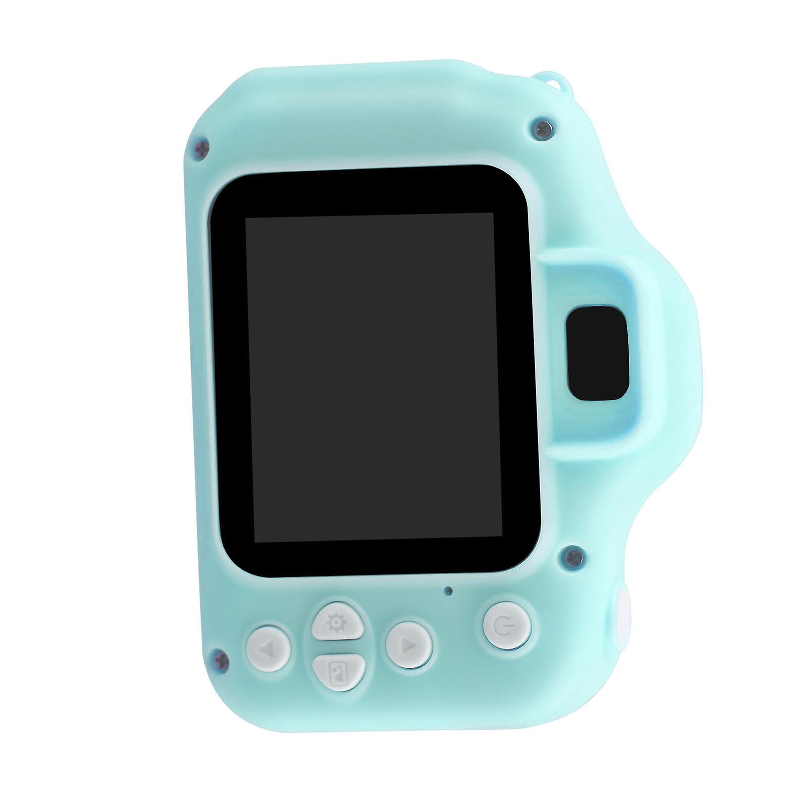 Kids Camera Support Timing One Button Operation Educational Toddler Digital Camcorder for Children Green 