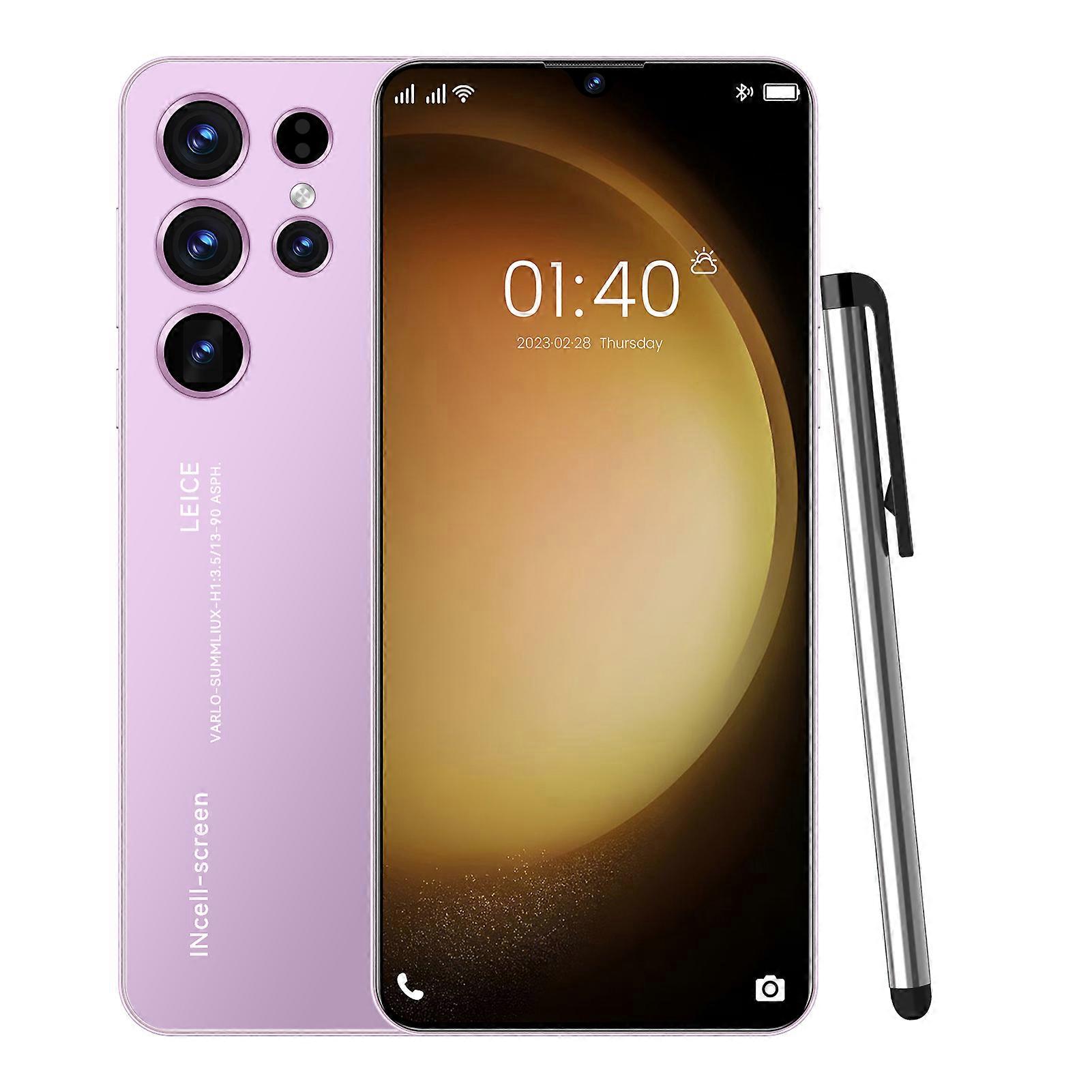 Smartphone with Stylus 6.0 inch Waterdrop Screen 2GB RAM 16GB ROM 8MP & 13MP Camera Face Recognition 3G Mobile Phone for Android 12 to