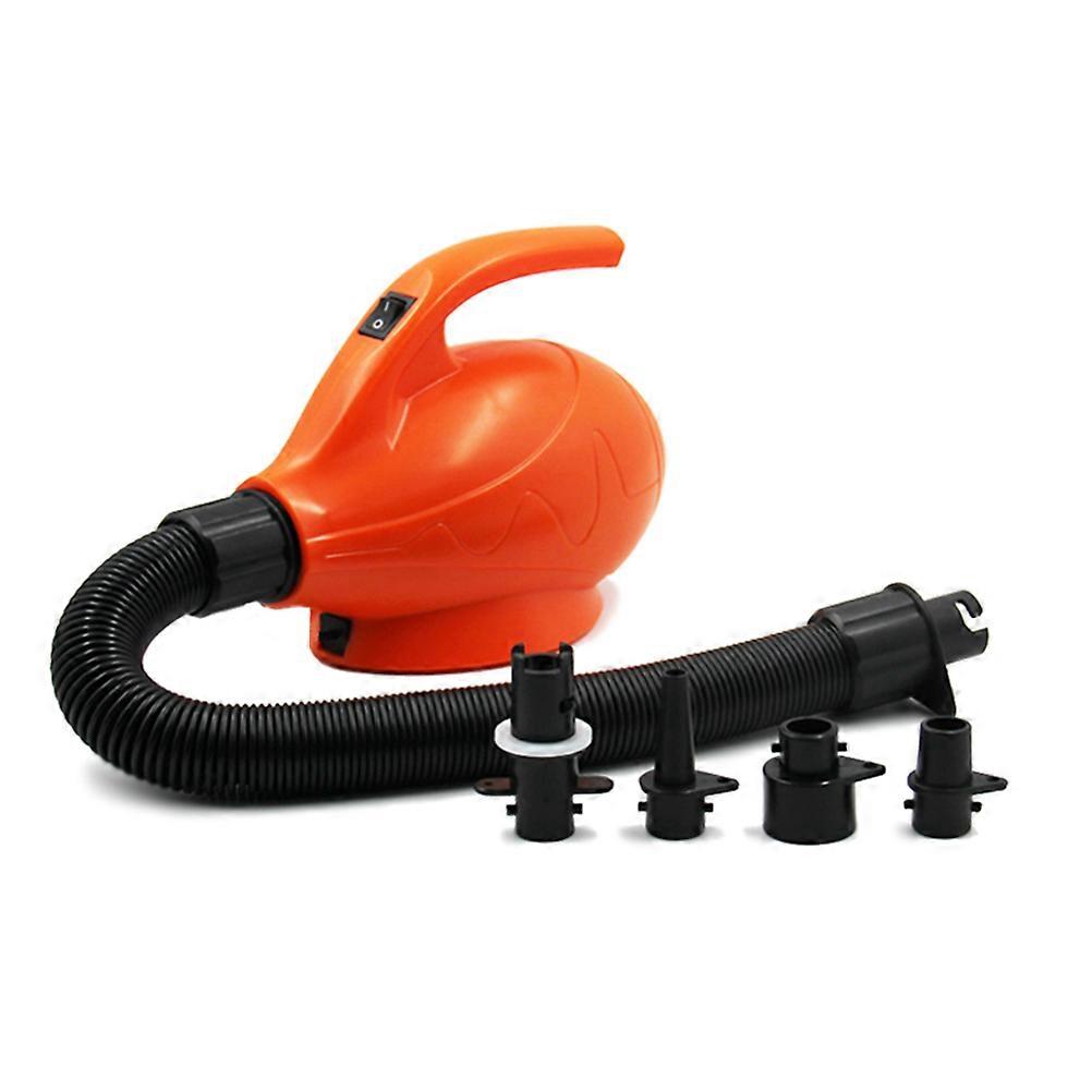 High-Power Electric Air Pump, Compact Sturdy Design Ensures Durability And Portability For Indoor Use With Quick Inflation Of Large Items