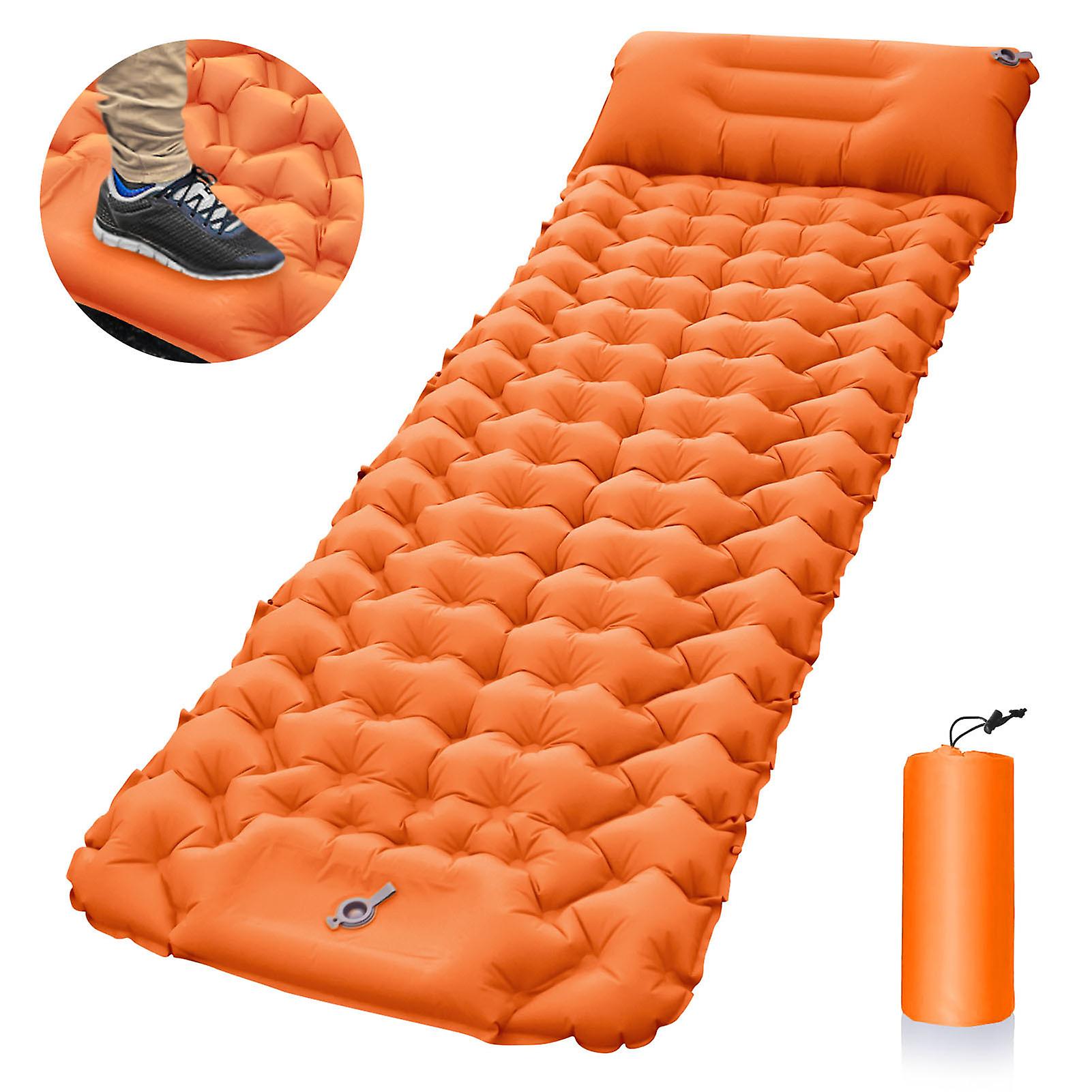 ltralight Inflatable Camping Sleeping Pad Small Pack Size Mat for Hiking Travel