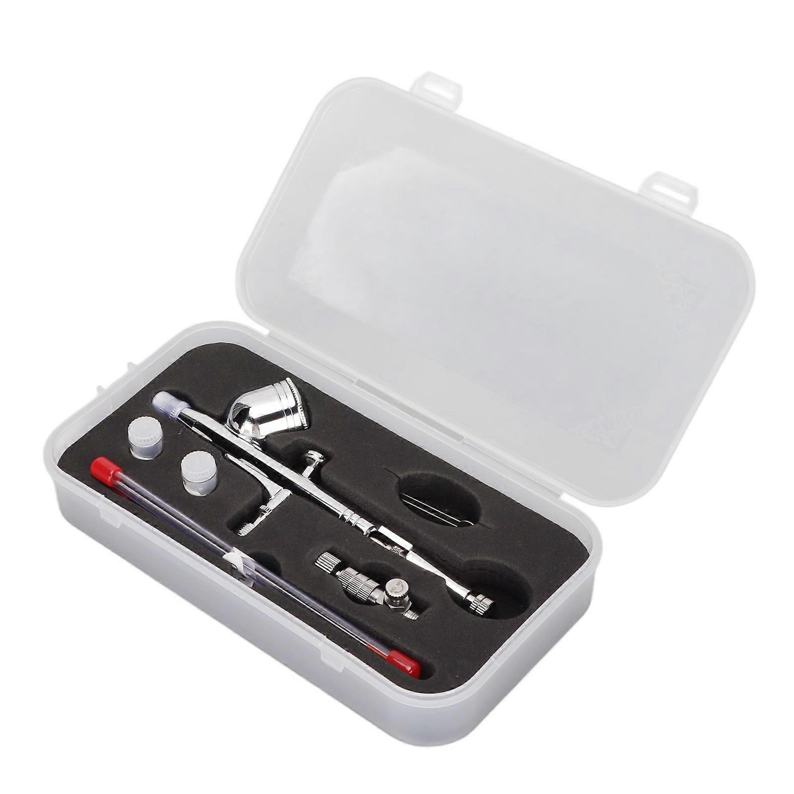 Gravity Feed Airbrush Set with 3 Nozzle Airbrush Sprayer Nozzle Airbrush Sprayer Dual Action 0.3mm 7CC Dual-action Gravity Feed Airbrush
