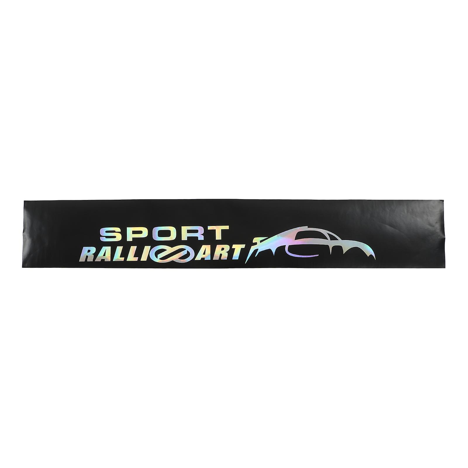 Universal Car Front Windshield Reflective Sticker Fits Most Vehicles 130 x 21cm (51.2 x 8.3inch) Ralli Rat