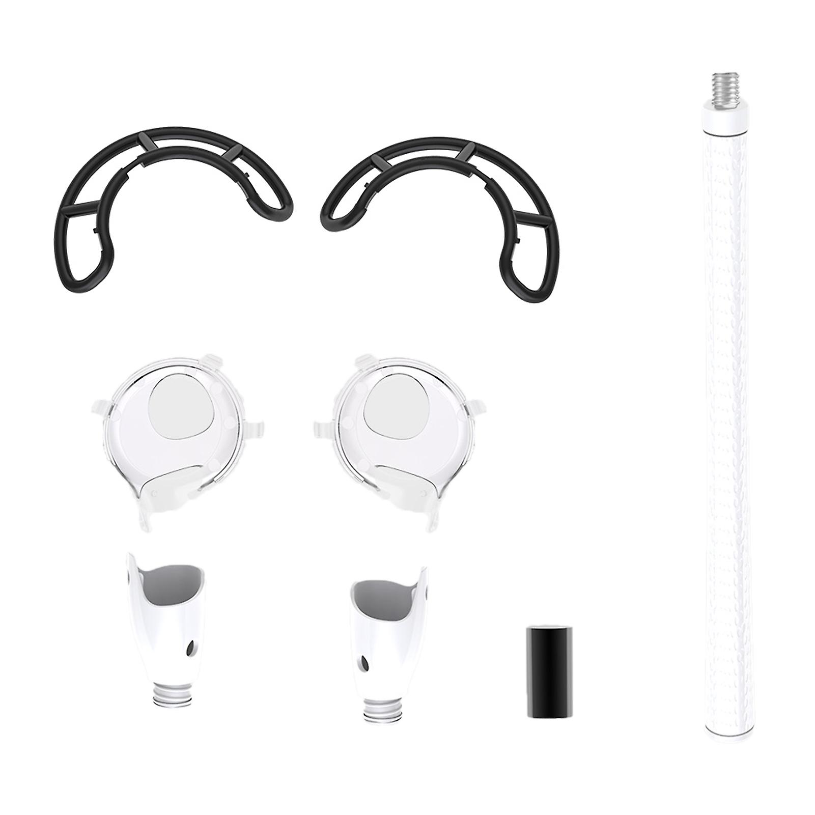 VR Golf Handle Grip for Meta Quest 3 Enhance Your Golf Game Experience Signal Unobstructed VR Golf Handle Grip for Golf