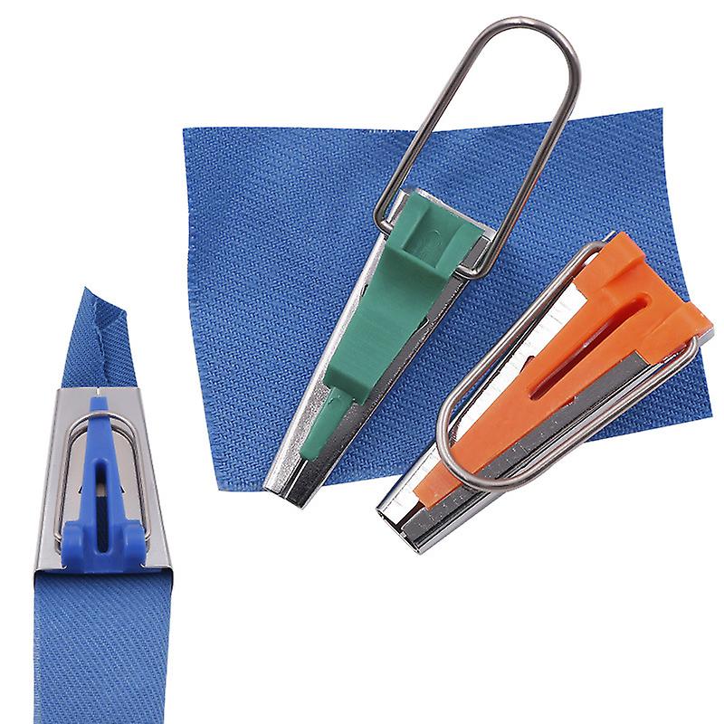 A set of 4 size 6mm/12mm/18mm/25mm size fabric bias tape making tools