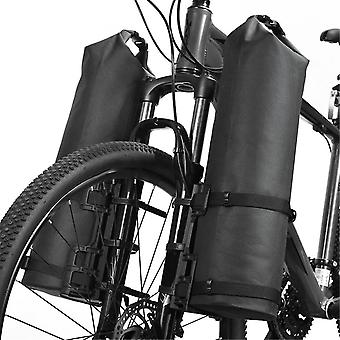 2 Pcs Portable Waterproof Bike Fork Bag Mounting Seat Electric Scooter Bag Mount Base Bicycle Front
