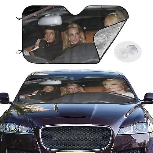 パリスヒルトンリンゼイローハンブリトニースピアーズ車のサンシェード車のサンシェード車の評価映画のキャラクターカスタム傘~24318