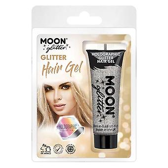 Moon Glitter Holographic Hair Gel Clamshell, 20ml G26115
