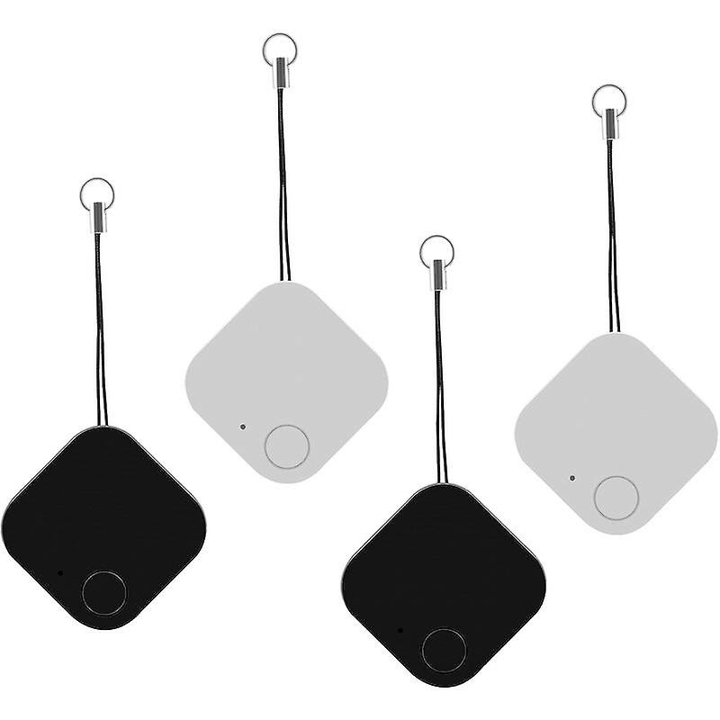 Key Finder, 4 Pieces Key Finder Anti-Lost Tracker Bluetooth with APP, Multifunctional Object Locators for Finding Keys, Cell Phones, Wallets, Dog and