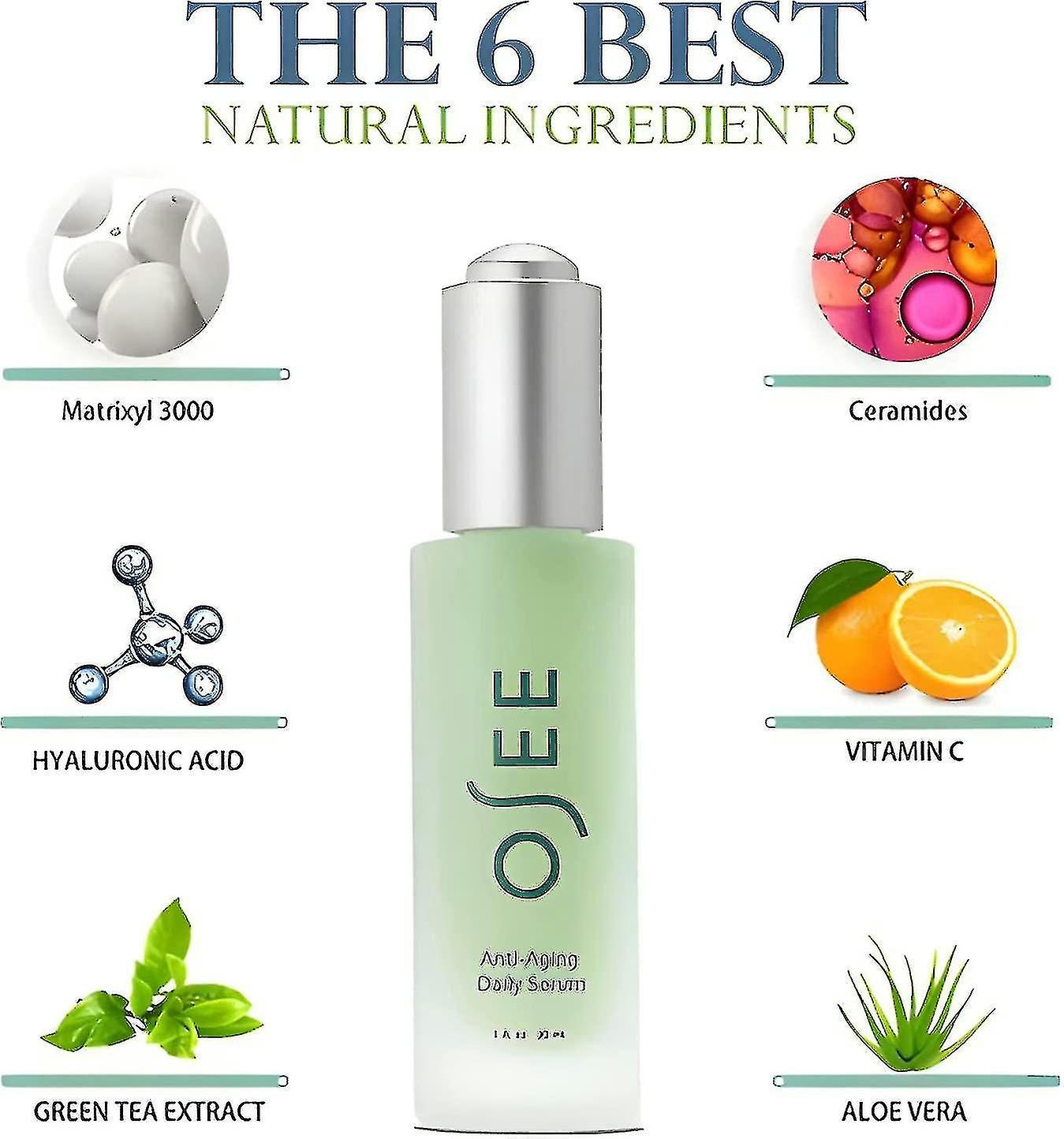 2db Osee Advanced mély ránctalanító szérum Vibrant Glamour retinol arcszérum feszesítő halványító vonalak --u