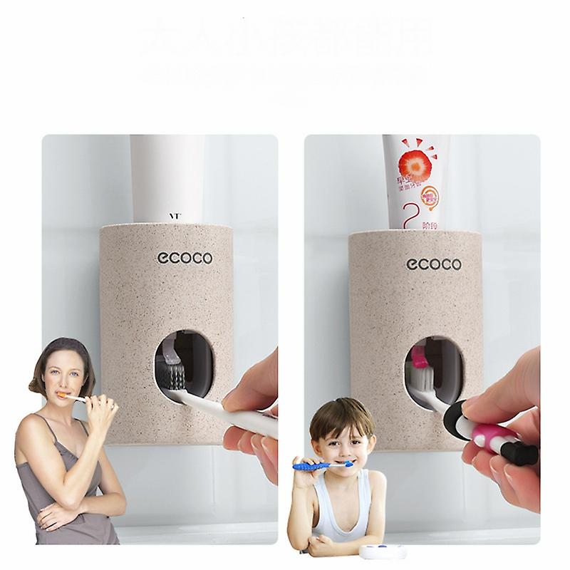 Automatic toothpaste dispenser non-toxic wall mounted dustproof toothpaste squeezer toothpaste holder household