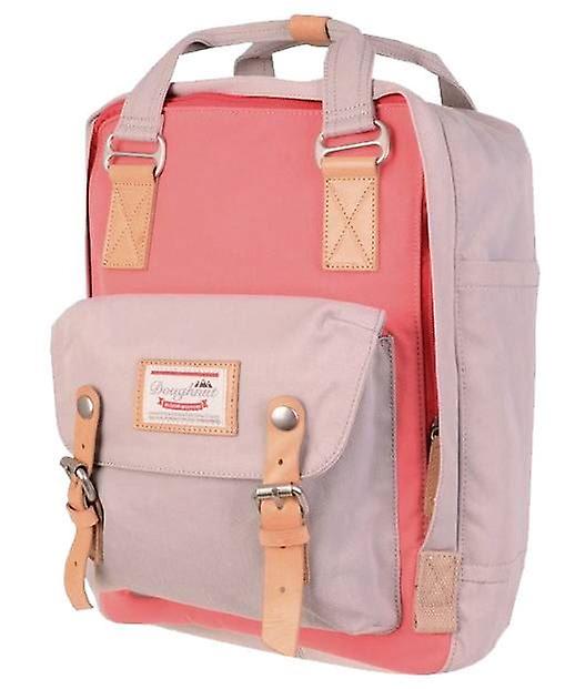 Doughnut Macaroon Backpack - Peach
