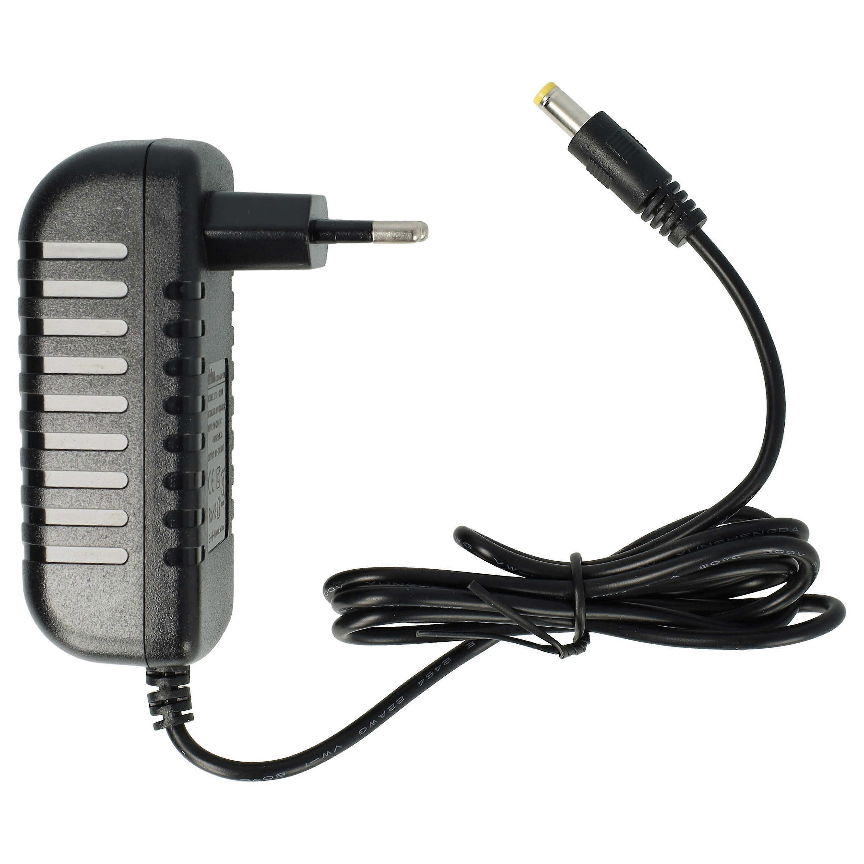 vhbw Netzteil kompatibel mit PC Engines ALIX.3D1, ALIX.3D3, ALIX.3D2, ALIX.3C3, ALIX.6B2 Elektrogeräte - AC/DC Netzadapter, 5,5 x 2,1 mm, 18 V