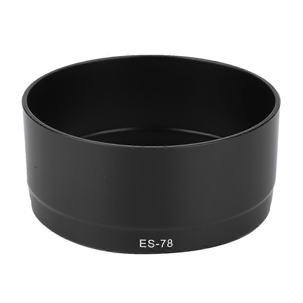 ES-78 Canon EF 50 mm F1.2L USM 用高品質ポータブル プラスチック カメラ レンズ フード シェード