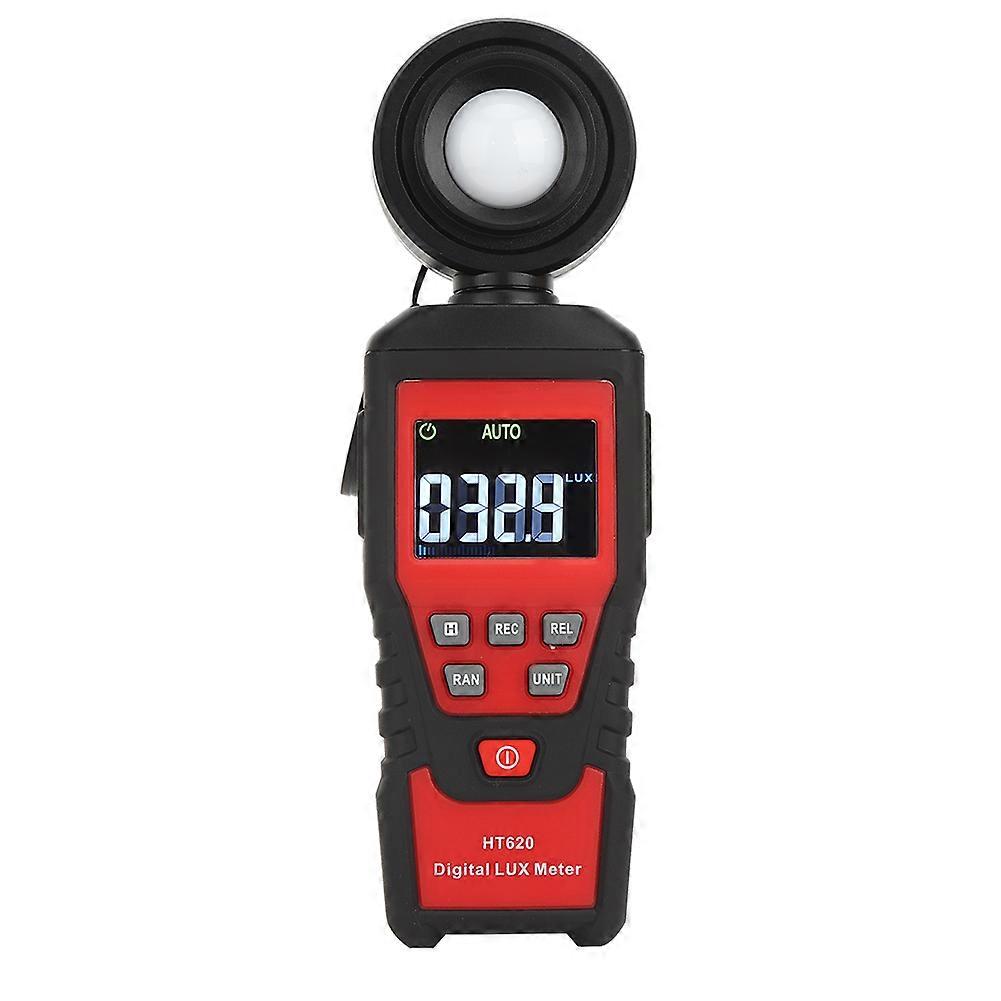HT620 Portable Light Meter Digital Luxmeter Illuminometer Testing Instrument with High Accuracy