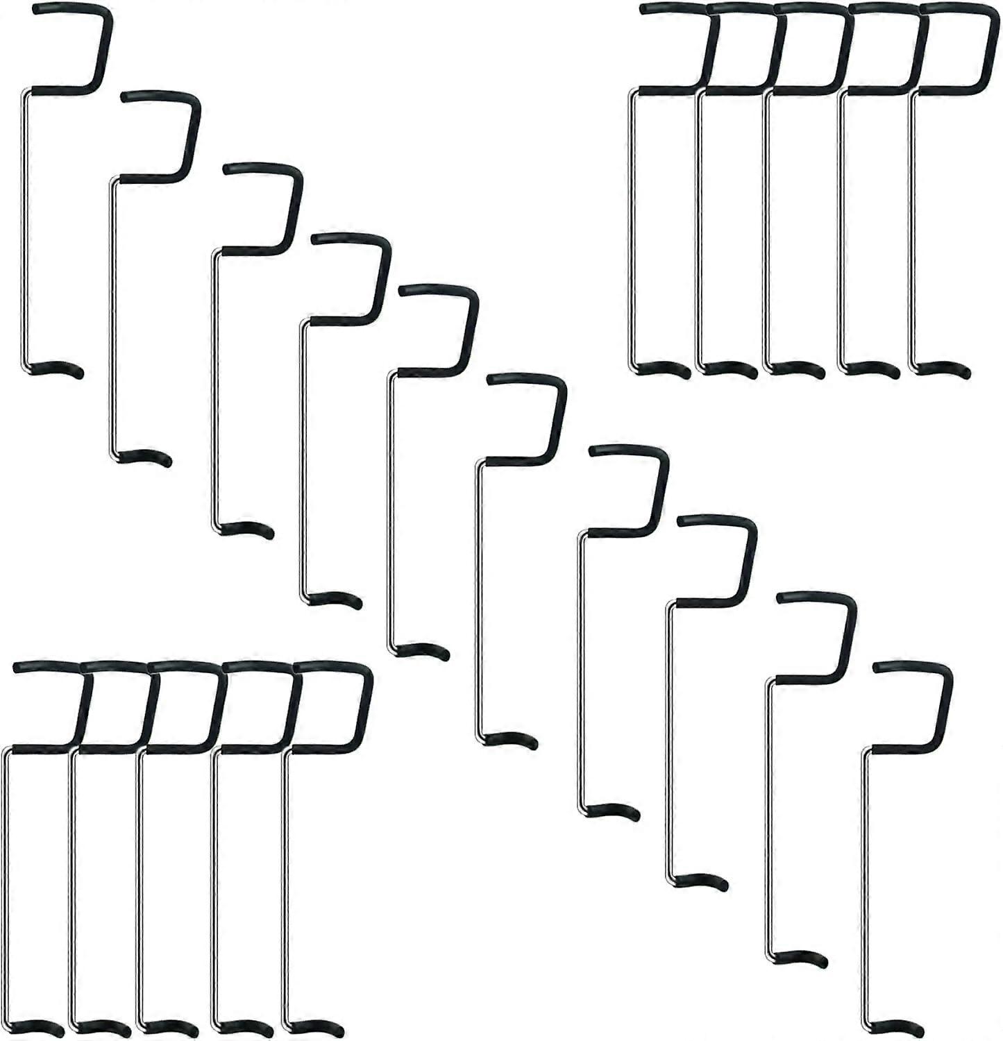 Tree Puller, Branch Spreader for Fruit Trees, 20 Pieces, Galvanised Limb Representative with Sleeve, 18T Rust-Resistant Tree Handler for Bend Tools