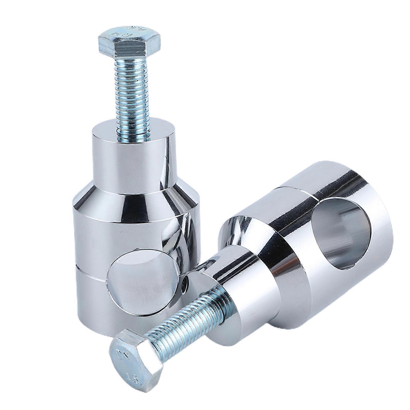 Universal Circular Handlebar Riser Bracket Mount Clamp Motorcycle Parts 25mm/1.0inChrome Plating 25mm NO.63293