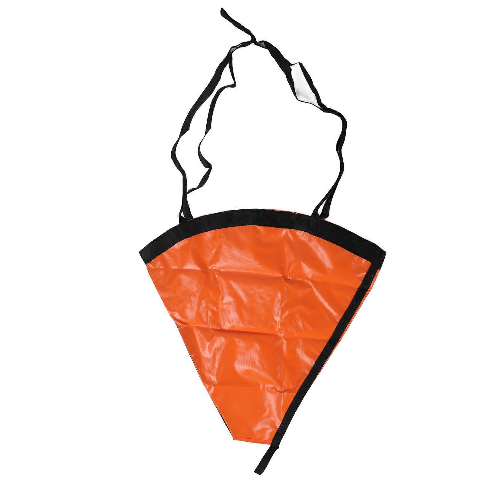 Drift Sock High Visibility Wind Resistant Orange Portable Tear Resistant Sea Anchor Drogue For Marine Boats Yachts 32 Inch Fits 1620ft Boats E2U313