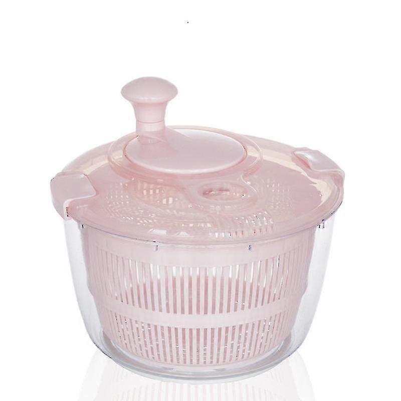 Manual Salad Spinner Large 5l Capacity Fruits And Vegetable Washer Dryer