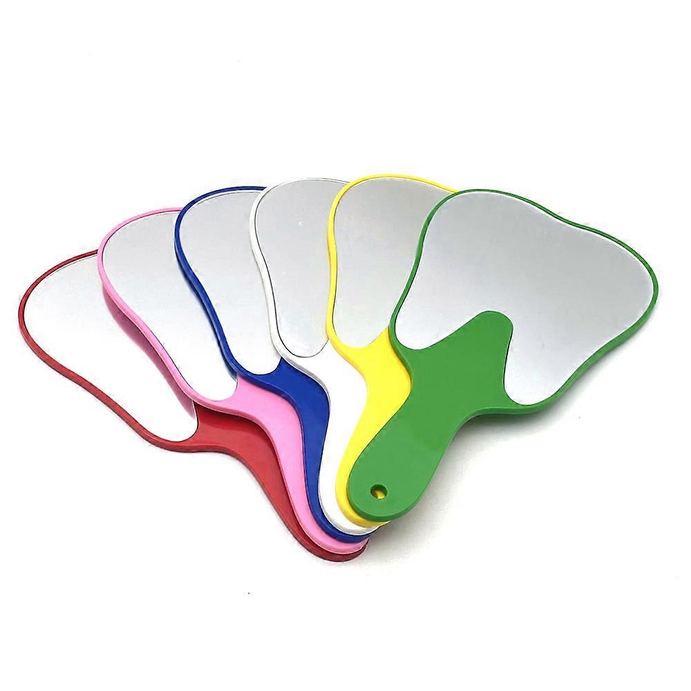 1PC Cute Handle Dental Mirror Tool Unbreakable Patient Hand Mirror Dental Gift
