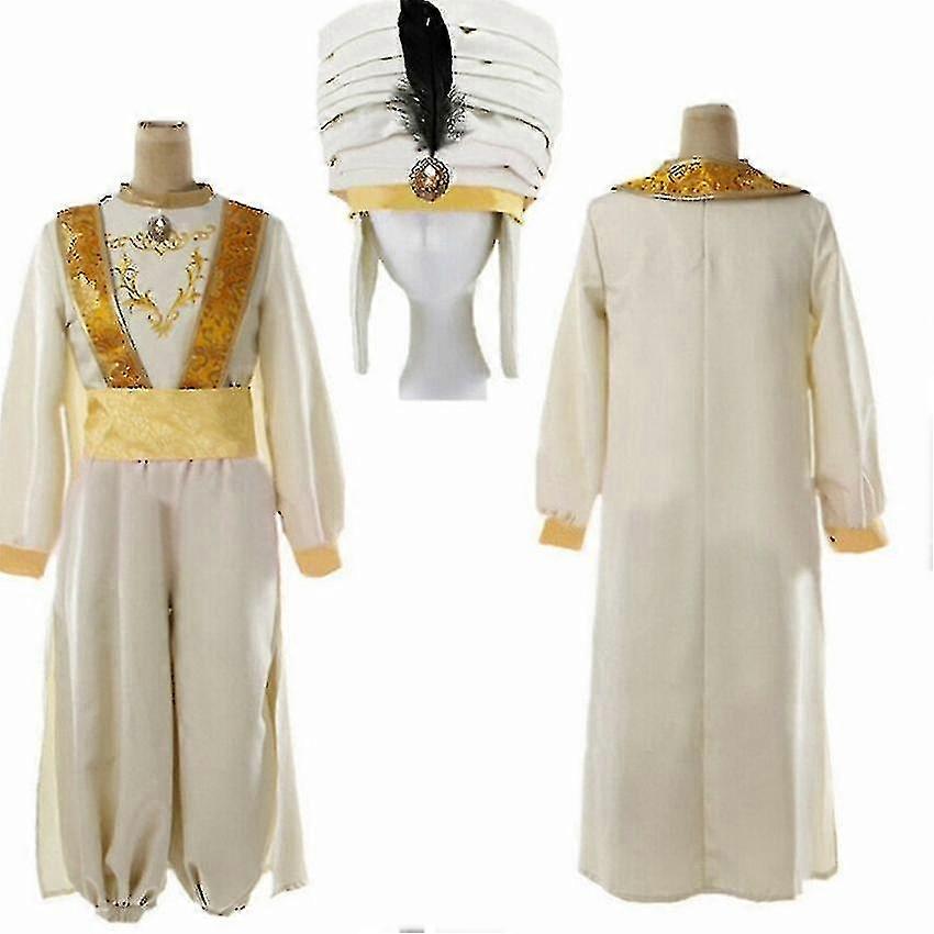 メンズプリンスアラジンランプハロウィンステージCostume_y