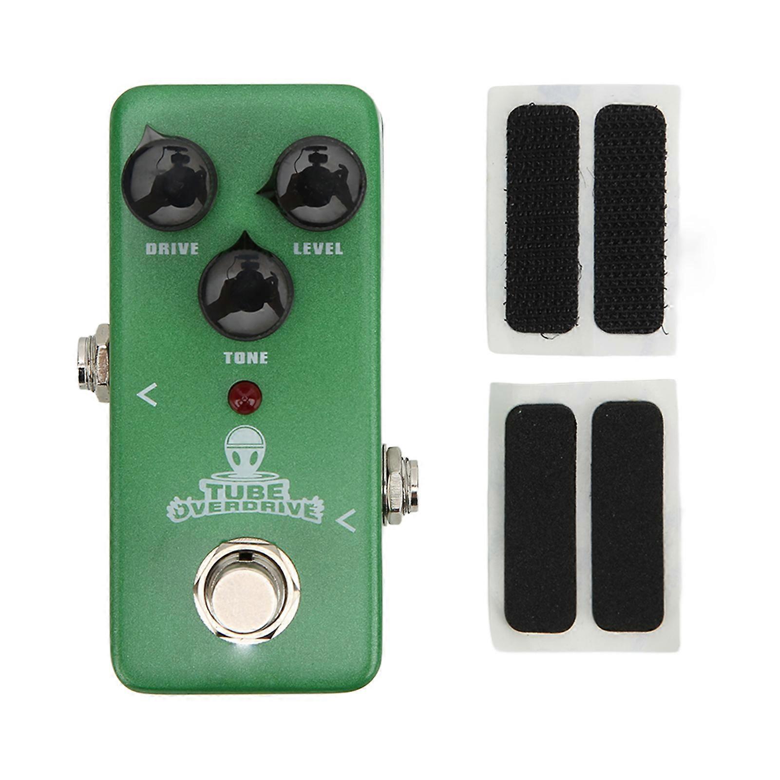 Guitar Effect Pedal Tube Overdrive Single Adjustable Metal Shell Instrument Accessory