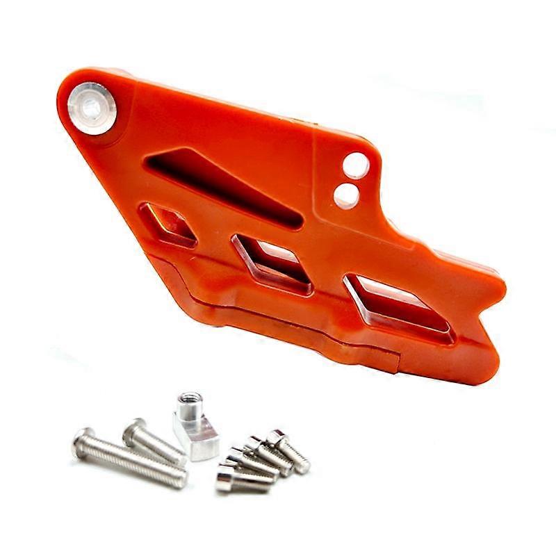 Motorcycle Chain Guide Pulley Chains Stabilizer Protector Plate Guard for CFMOTO 800MT 800 MT 2022-2024(Orange)