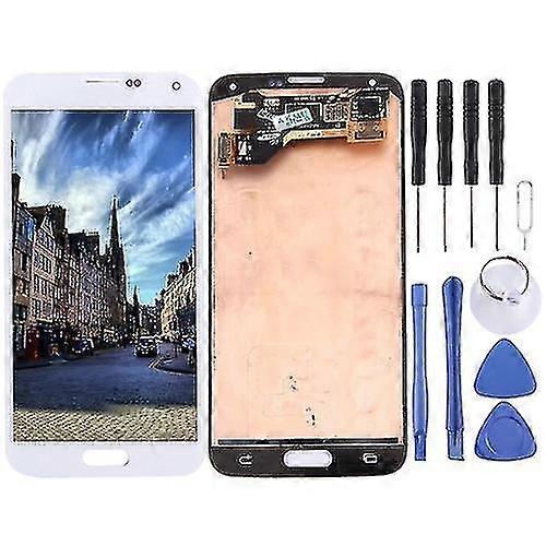 Lcd Screen And Digitizer Complete Assembly Compatible with Galaxy S5 / G9006v / G900f / G900a / G900i / G900m / G900v