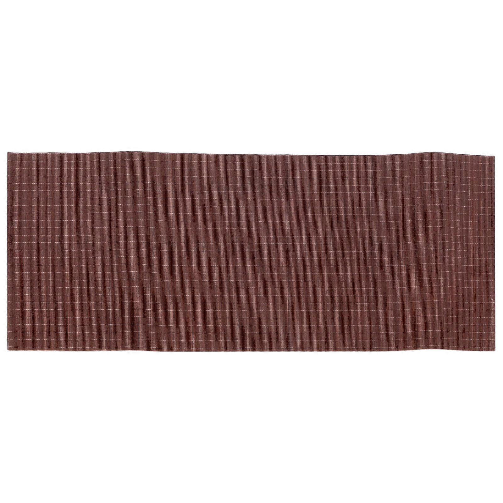 Handmade Bamboo Tea Mat Waterproof Table Mat Decor  Home Tea Table Runner