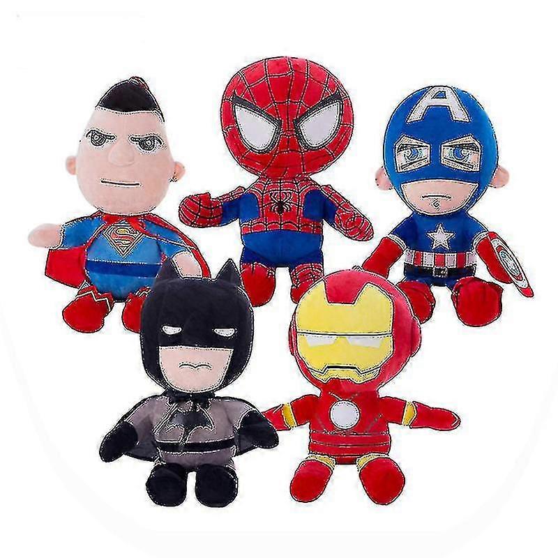 Avengers Doll Spider-man Plush Toy Captain America Superman Plushies Doll i