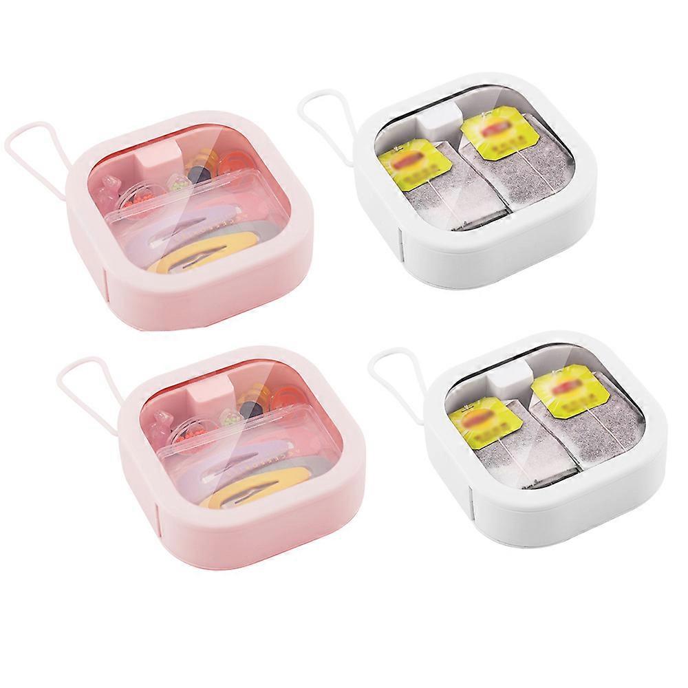 Tragbare Reiseaufbewahrungsbox mit Tragegriff