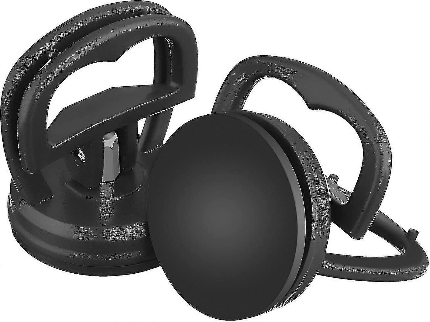 2 Pcs 5.5cm Dent Puller Car Suction Cup Suction Cup Repair Puller Removal Tool (black)