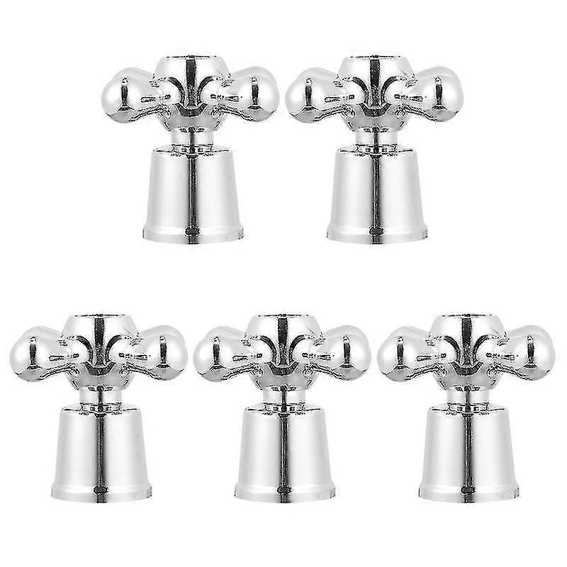 5pcs Faucet Knob Handle Universal Replacement Hot Cold Tap Switch Accessories(BEJOEY)-XinHan