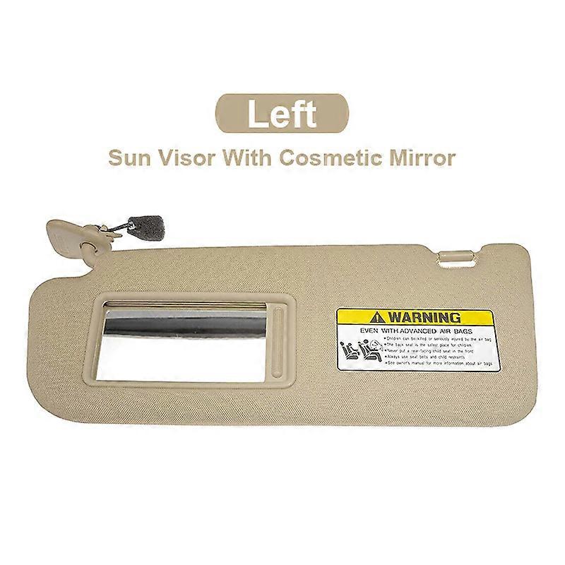 Car Front Windshield Sun Visor Light Shield With Cosmetic Mirror For Hyundai SANTA FE CM 2006-2009 85210-0W110J9 Car Accessories