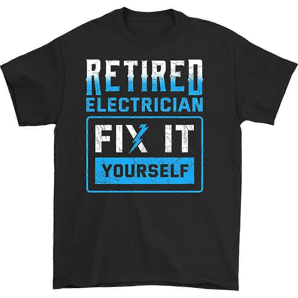 Pensjonert elektriker Fix It Yourself T-skjorte