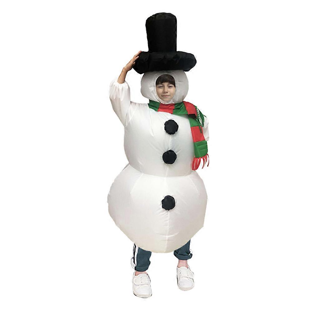 InflatableSuit Christmas Olaf Snowman Costume Halloween Party