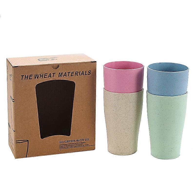 ZK-Unbreakable Reusable Drinking Cups, Plastic Cups of 4