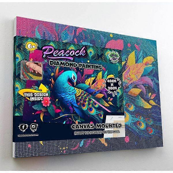 Timanttimaalaus - Peacock - Splatplanet