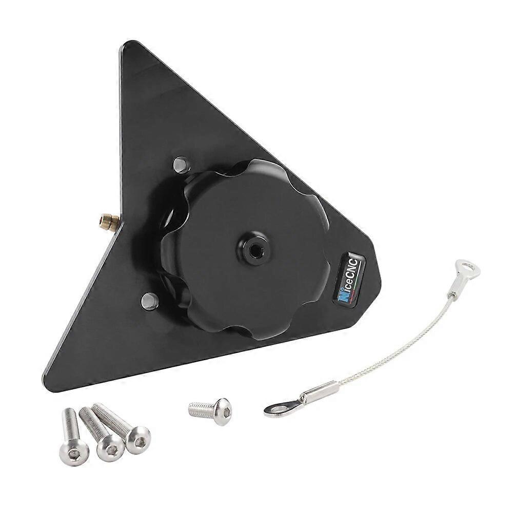 עבור 690 SMC מכסה מיכל דלק מילוי צוואר מכסה אלומיניום גז מילוי דלק כיסוי גז עבור KTM 690 אנדורו 2008-2018 2017 2016 2015 2014