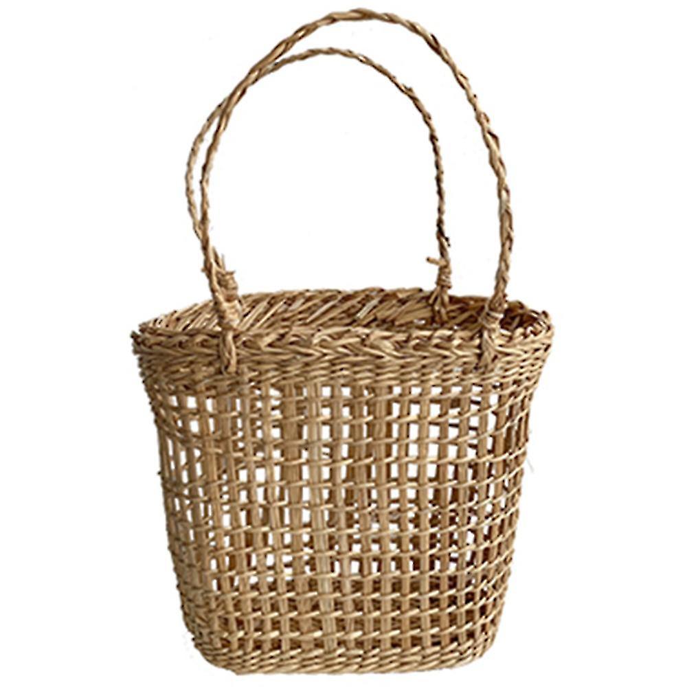 Mini Flower Basket,portable Storage Basket For Home Decor,b