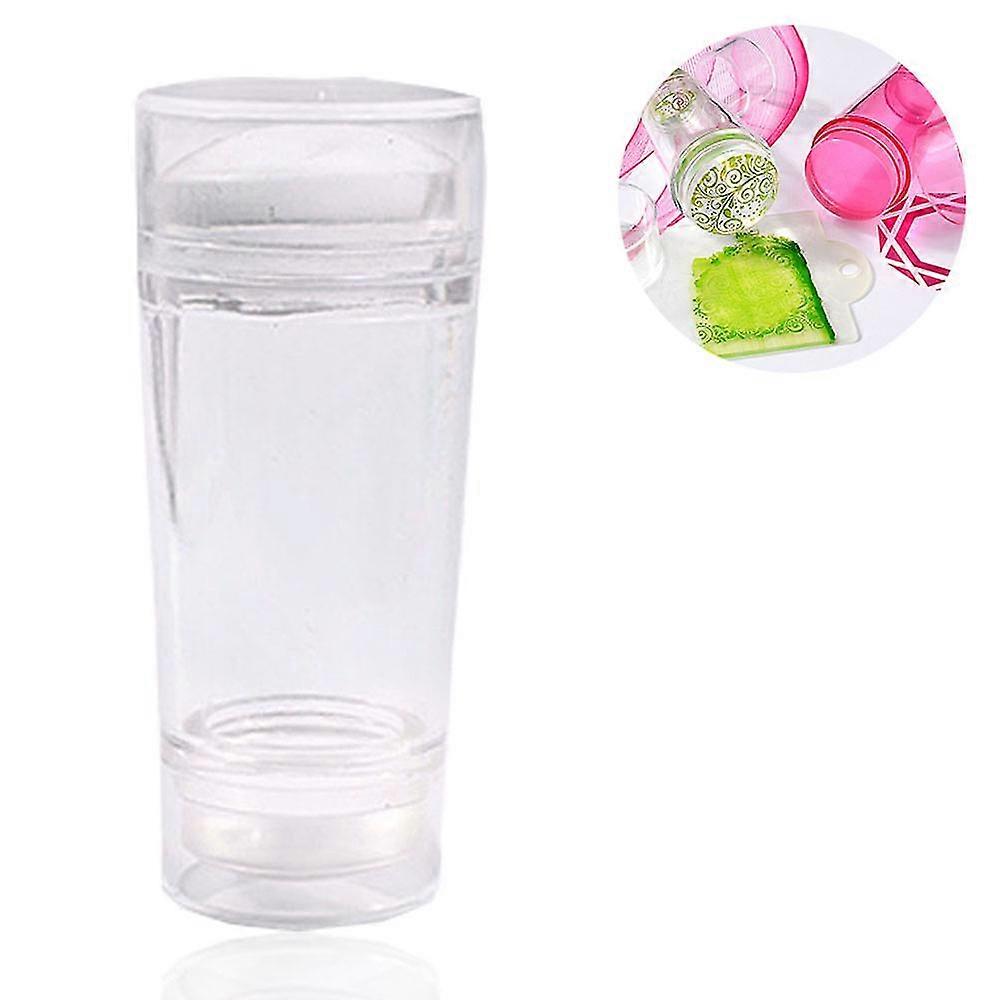 Double Head With Stamp Set Manicure Seal Clear Diy Printing Stamper