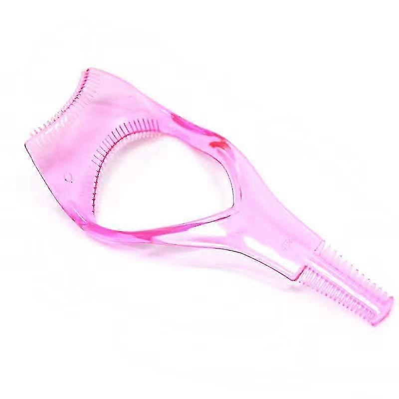 Mascara Applicator Guide Tool Eyelash Comb Makeup Makeup Eyelash Tool 3 In 1 Eyelash Brush Mascara Applicator Guide Eyelash Comb Makeup Tool2pcs-pink