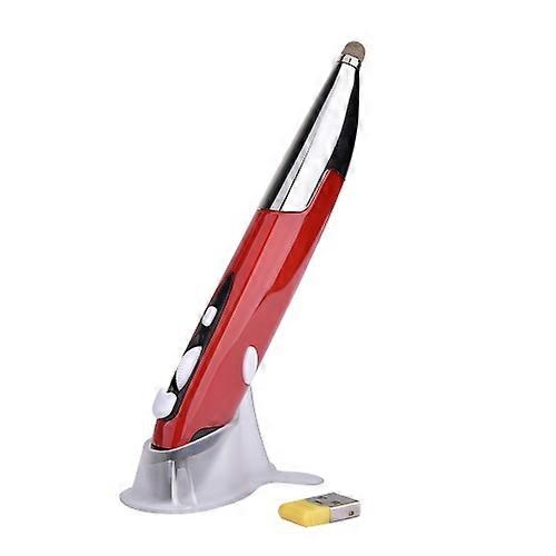 PR-06 4-keys Smart Wireless Optical Mouse with Stylus Pen Function