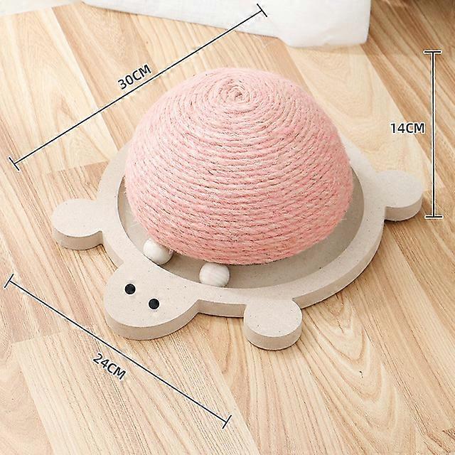 JWL-2022 pet supplies sisal turtle cat scratching board play board combination cat climbing frame amusing cat dual-purpose cat toy
