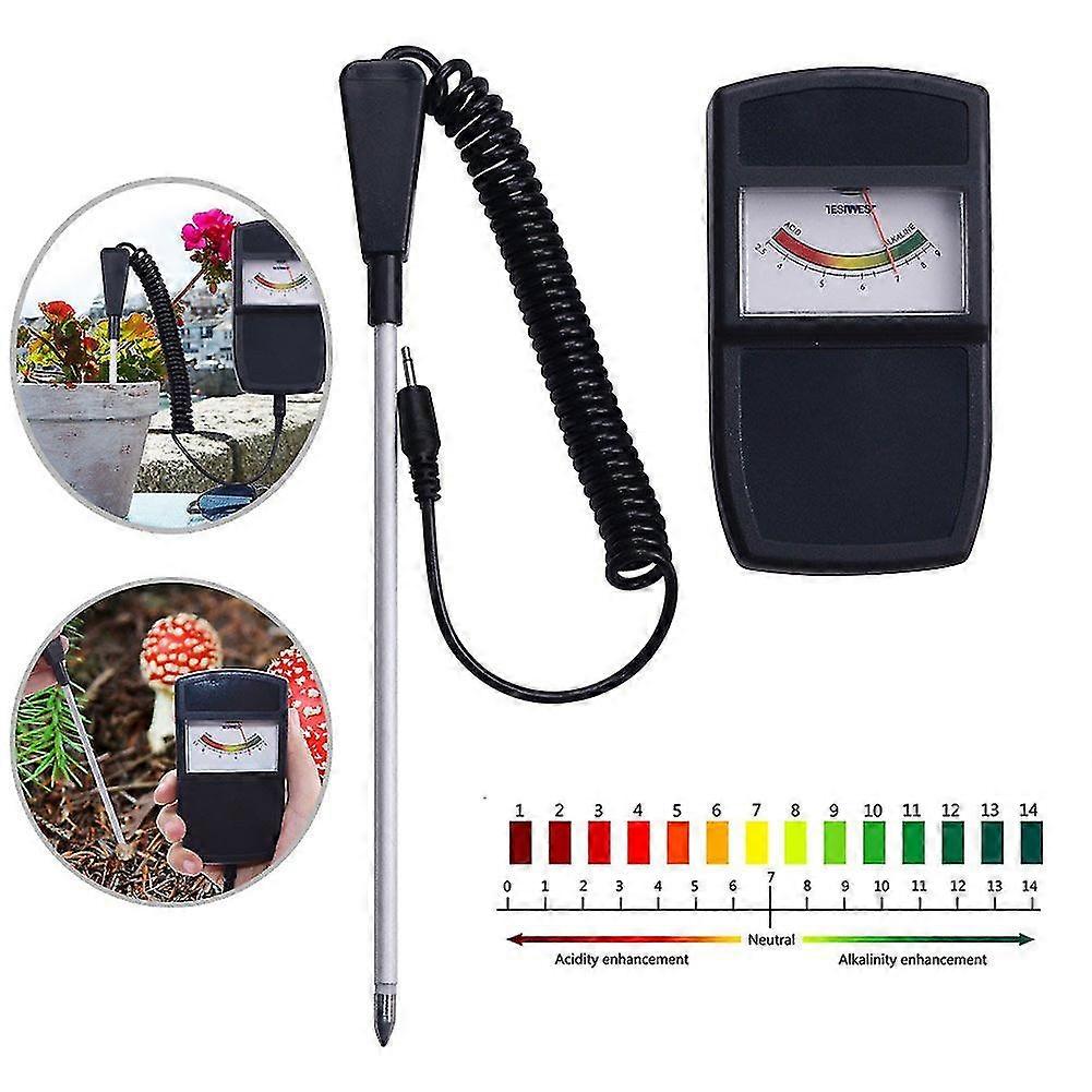 Soil Ph Measuring Instrument Tester Meter Compatible With Farm Plants Crops