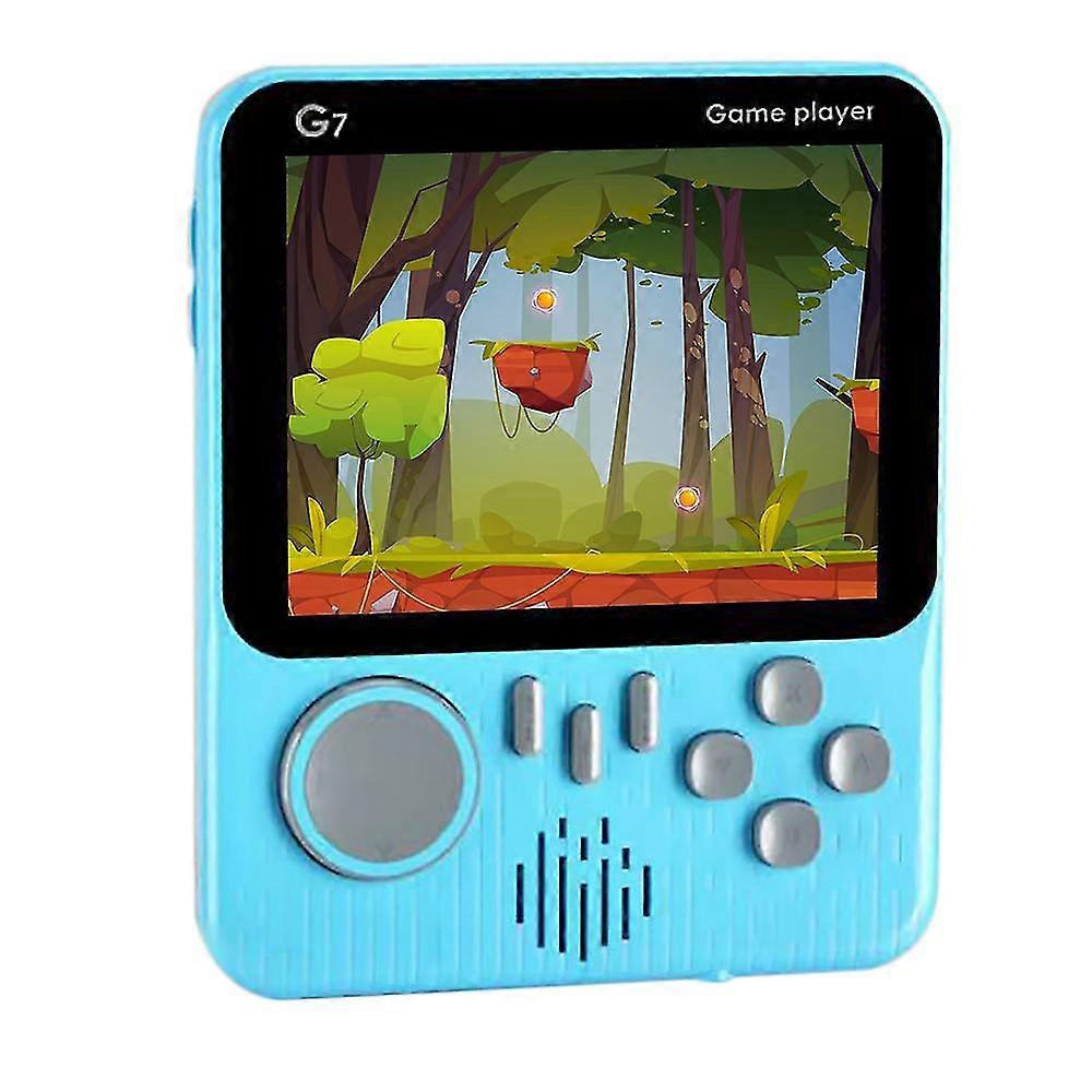 Consoles de jogos G7 Consoles de jogos portáteis 3,5 polegadas 666 em 1 consoles azul