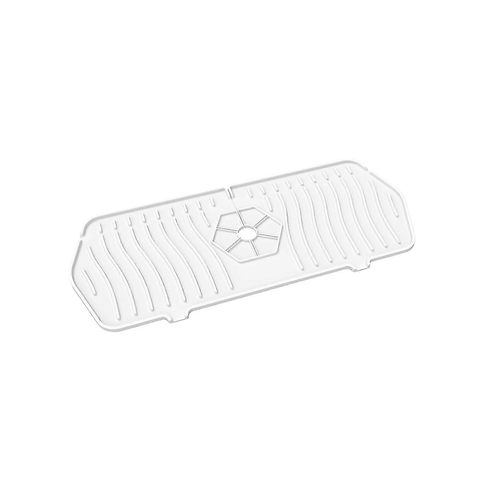 Silicone Sink Faucet Splash Guard Rubber Drying Mat Kitchen Sink Accessories