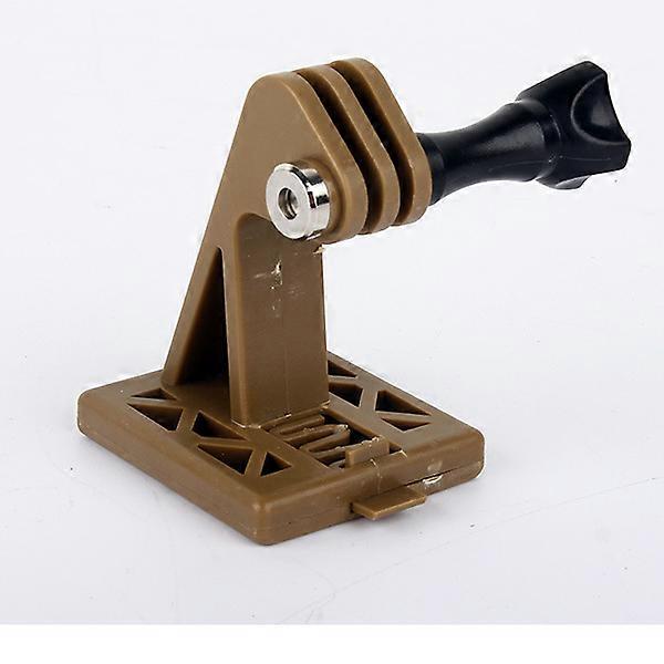 Helmet Mount, Lightweight Portable Sports Adapter Equipment for Most Action Camera Fixed Base Mount Accessories