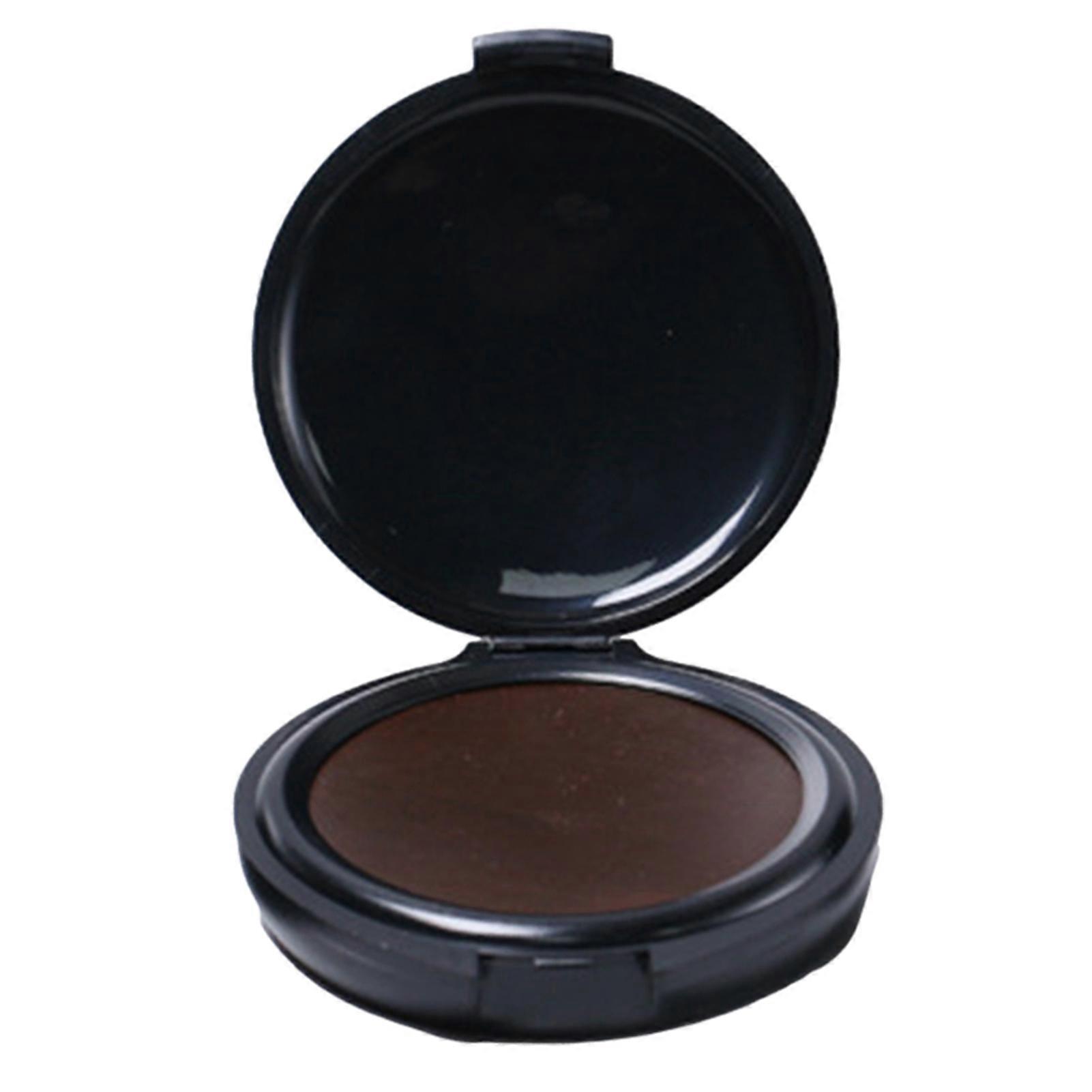 Thumbprint Fingerprint Ink Pad Stamp Pad Waterproof Compact Size Portable Identification Security Fingerprint Black Stamp Ink Pad