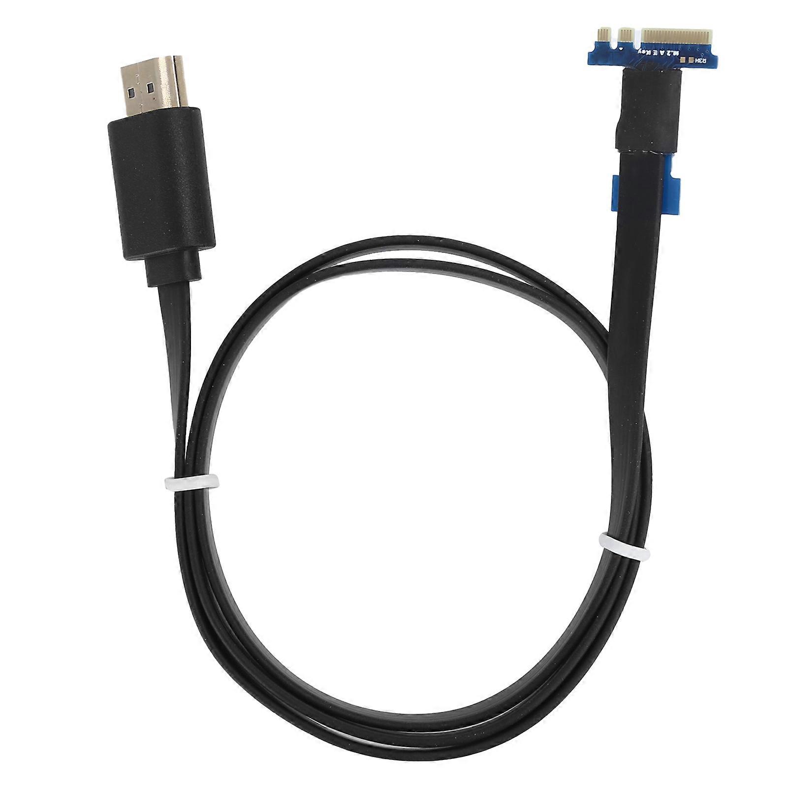 PCIE Cable Expansion Device NGFF M.2 A/E Key HDMI Wire Interface Adapt Line Adapter(NGFF AKEY Interface Adapt Cable ) YEMMA