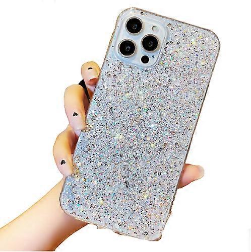 Glitter Case Compatible with iPhone Case Sparkle Sparkly Bling Cute